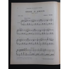 SEURE Charles Brise d'Amour Piano 1906