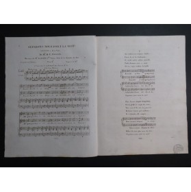 LAFONT Séparons-nous, voici la nuit Chant Piano ca1820