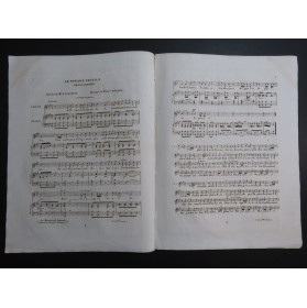 MAGNER Edouard Le Voyage Inutile Chant Piano 1838