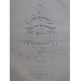 HUMMEL J. N. Symphonie No 7...
