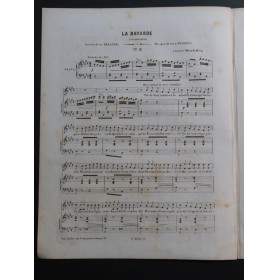 HENRION Paul La Bavarde Chant Piano ca1852
