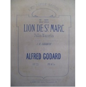 GODARD Alfred Le Lion de St Marc Piano XIXe