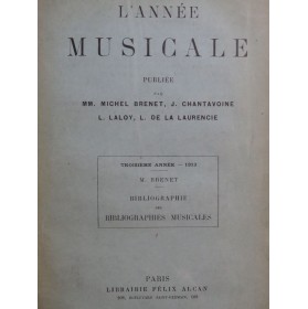 L'Année Musicale Troisième...