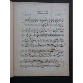 KETTERER Eugène Boute-en-train Galop Piano 4 mains ca1865