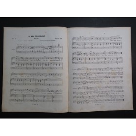 HENRION Paul Le Bon Conseilleur Chant Piano 1853