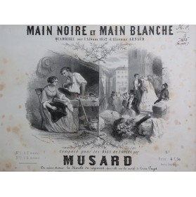 MUSARD Main Noire et Main...