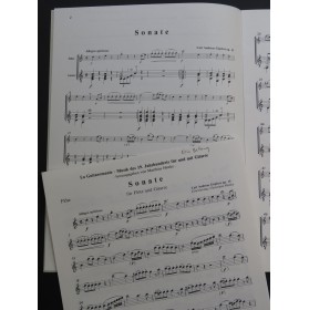 GÖPFERT Carl Andreas Sonate op 15 Flûte Guitare 1982