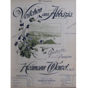 WENZEL Hermann Veilchen aus...