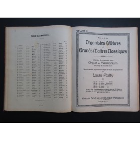 Organistes Célèbres et Grands Maîtres Classiques Vol 1 et 2 Orgue ou Harmonium
