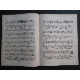 DE CROZE Ferdinand Chant Espagnol op 135 Piano ca1868