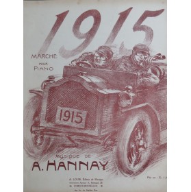 HANNAY A. 1915 Piano 1915