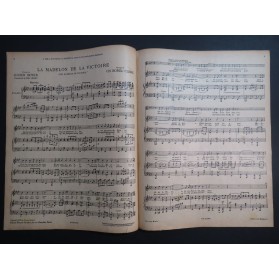 BOREL-CLERC Charles La Madelon de la Victoire Chant Piano 1918