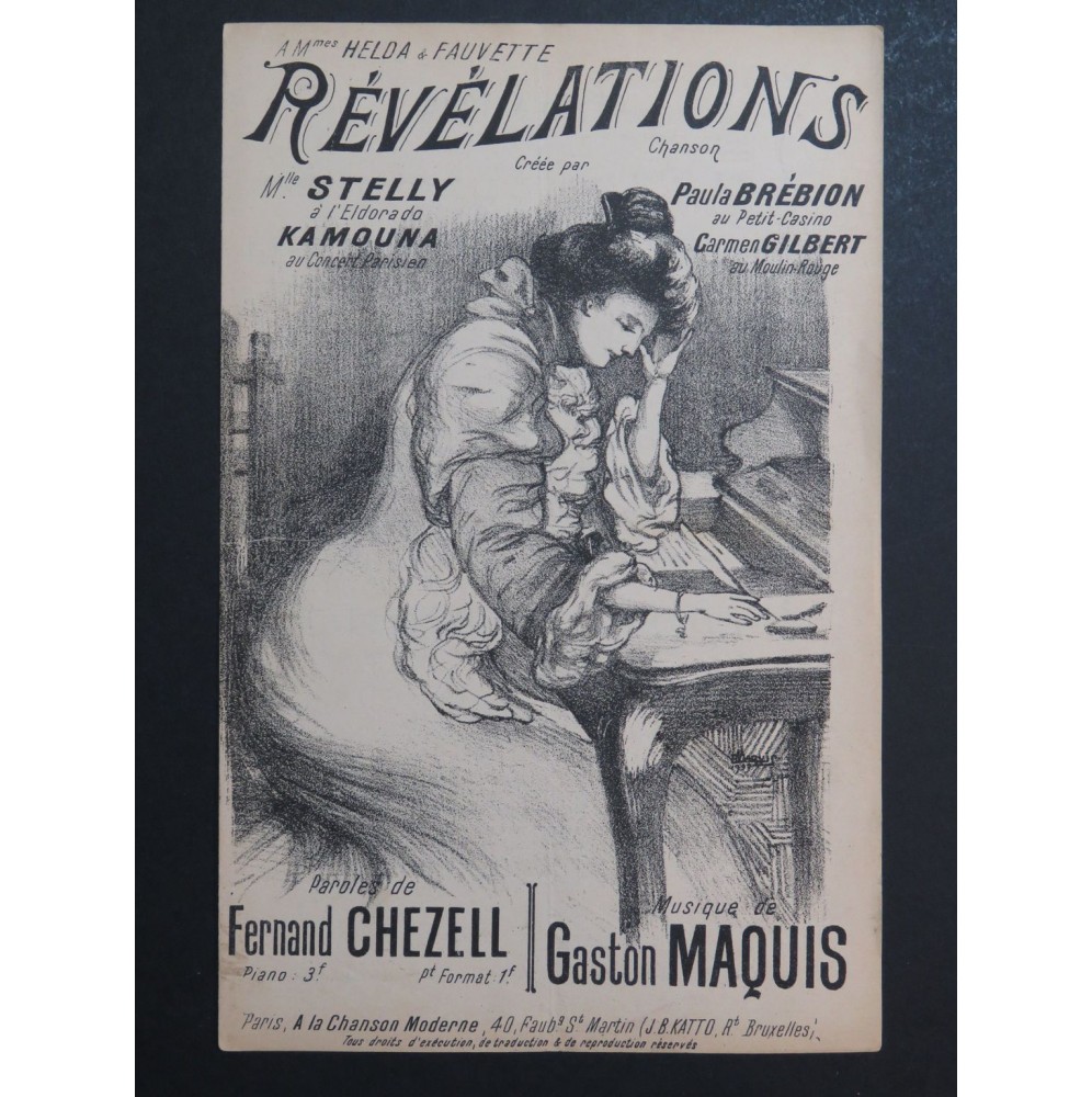 Révélations Gaston Maquis Chant