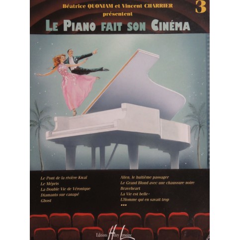 QUONIAM B. CHARRIER V. Le Piano fait son Cinéma Vol 3 Piano 2004