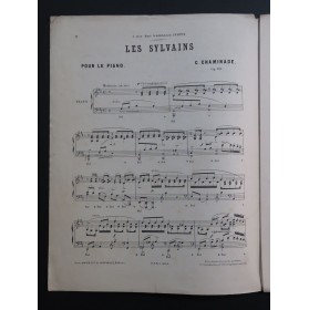 CHAMINADE Cécile Les Sylvains op 60 Piano ca1893