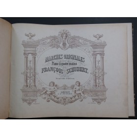 SCHUBERT Franz Marches Originales Piano 4 mains XIXe
