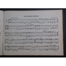 SCHUBERT Franz Marches Originales Piano 4 mains XIXe