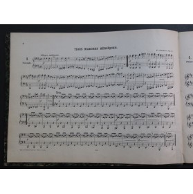 SCHUBERT Franz Marches Originales Piano 4 mains XIXe