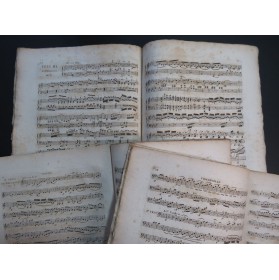 BEETHOVEN Trois Trios op 1 Piano Violon Violoncelle ca1825
