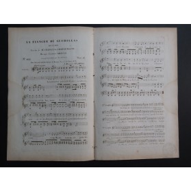 GRISAR Albert La Fiancée du Guérillas Chant Guitare ca1840