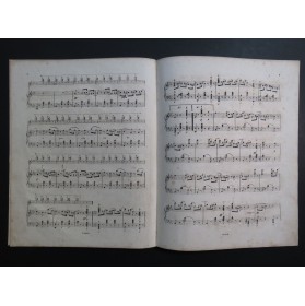 ASCHER Joseph Mazurka des Traineaux Piano ca1855