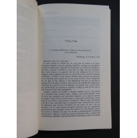 MOZART W. A. Correspondance Tome 1 à 6 1994