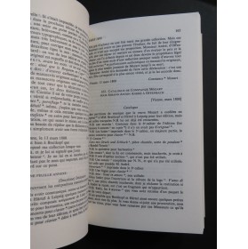 MOZART W. A. Correspondance Tome 1 à 6 1994