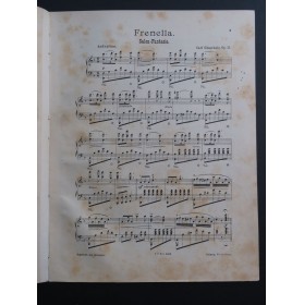 GANSCHALS Carl Frenella op 12 Piano ca1895