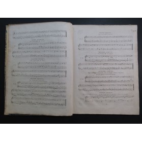 DE GARAUDÉ Alexis Solfèges Méthode de Musique ca1825
