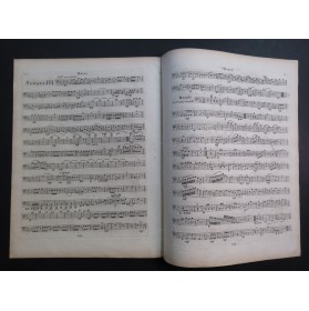 WEISKOPFF Louis Trois Sonates op 4 Basse ca1800