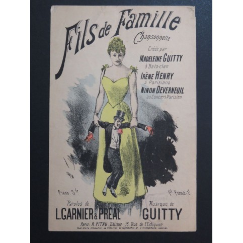 L'Fils de Famille Madeleine Guitty Chant