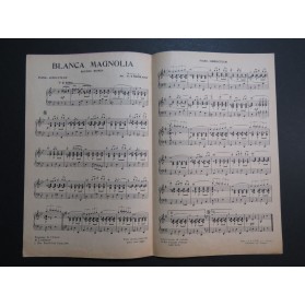 Blanca Magnolia Boléro Rumba M. Lamblot Piano Accordéon