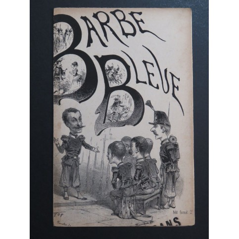 HUBANS Charles Barbe-Bleue Grande Scène Comique Chant XIXe