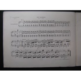 LANNER Joseph Les Ramiers Piano ca1845