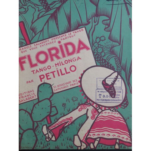 PETILLO R. Florida Piano 1921