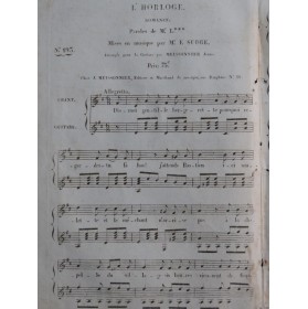 SUDRE François L'Horloge...