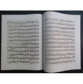 BERBIGUIER Tranquille Six Grands Solo 1ère Partie Flûte ca1820