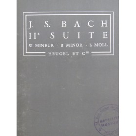 BACH J. S. Suite No 2 Si...