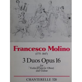MOLINO Francesco 3 Duos op...