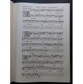 AGUILERA DE HEREDIA Sebastian Canticum Beatissimae Chant 1990