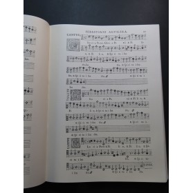 AGUILERA DE HEREDIA Sebastian Canticum Beatissimae Chant 1990