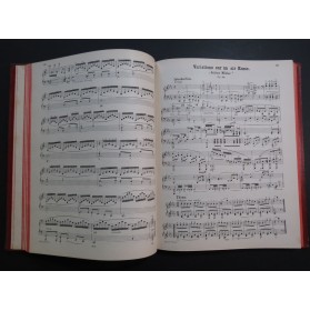 WEBER Sämmtliche Werke Pièces pour Piano XIXe