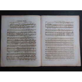 CHERET P. L'Heureux Pilote Chant Piano ca1845