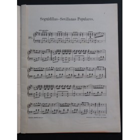 Albums de Cantos y Bailes Flamencos Piano 1929