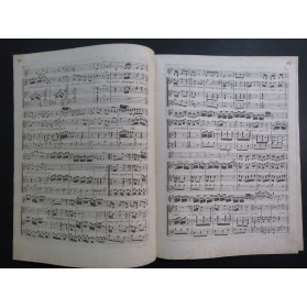 PETRINI François Aria de Sarti Chant Violon Harpe ca1800