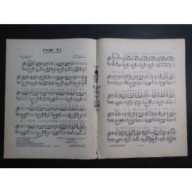 SENTIS José Por Ti Tango Piano 1925