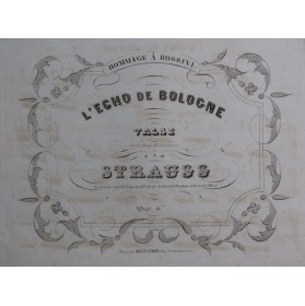 STRAUSS Isaac L'Echo de...