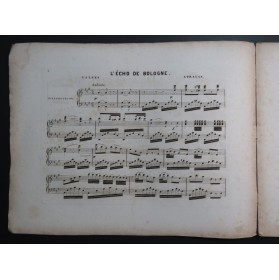 STRAUSS Isaac L'Echo de Bologne Valse ca1850