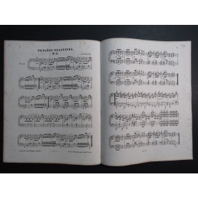 KUFFERATH Hubert Ferdinand Pensées Fugitives Piano ca1845