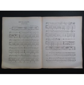 GUION Prosper Berthe la Rieuse Chant Piano ca1845